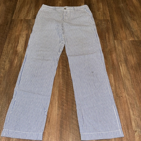 Polo Ralph Lauren Seersucker Pants size 14 - Picture 1 of 4